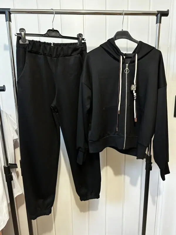 Jogginanzug Schwarz